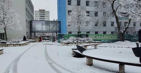 Двор Университета Пардубице