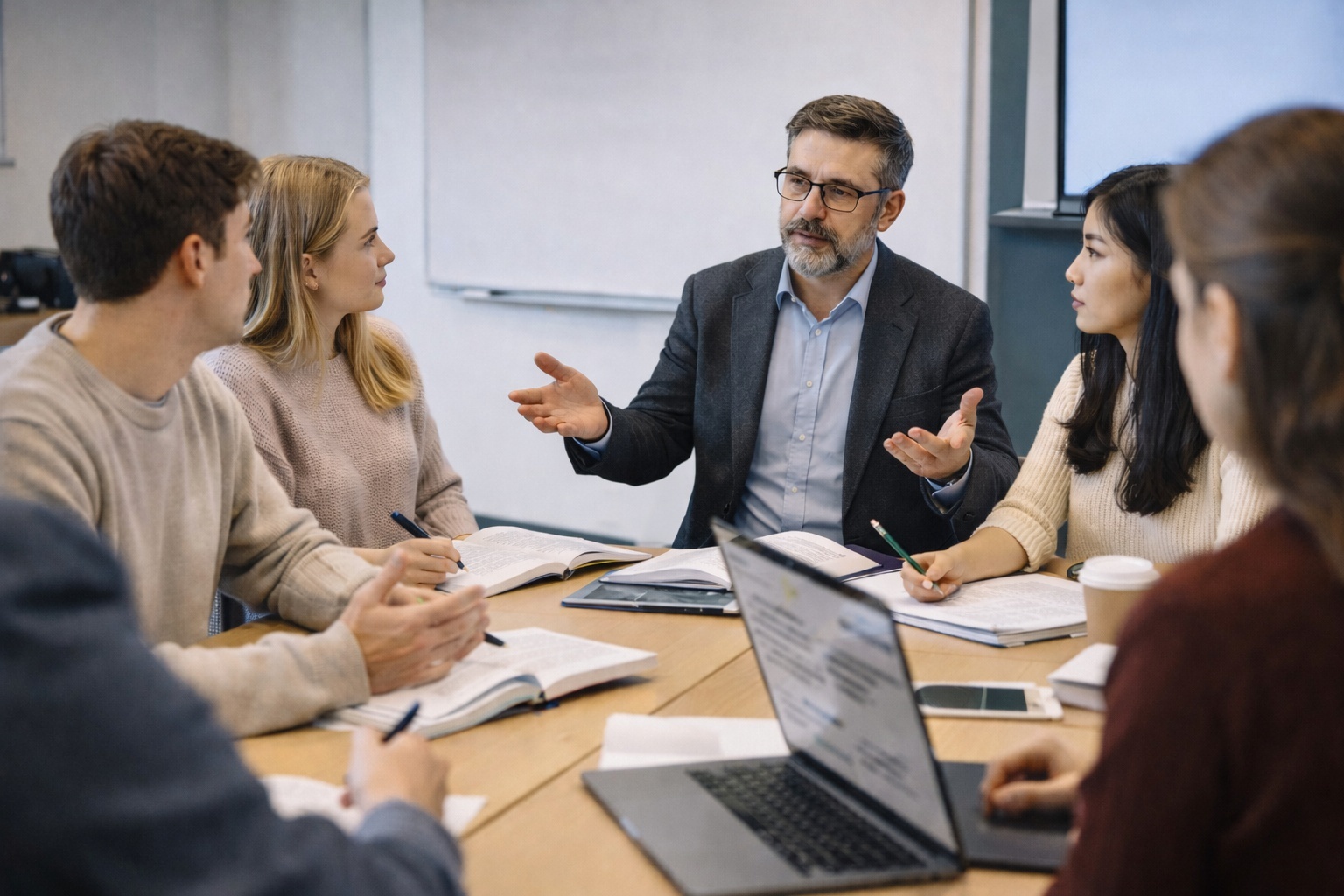 общение с преподавателем 