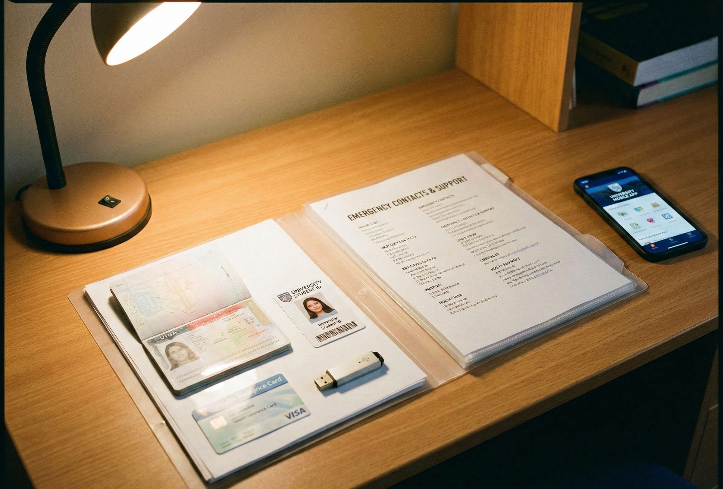 Чек‑лист «папка студента» что держать под рукой