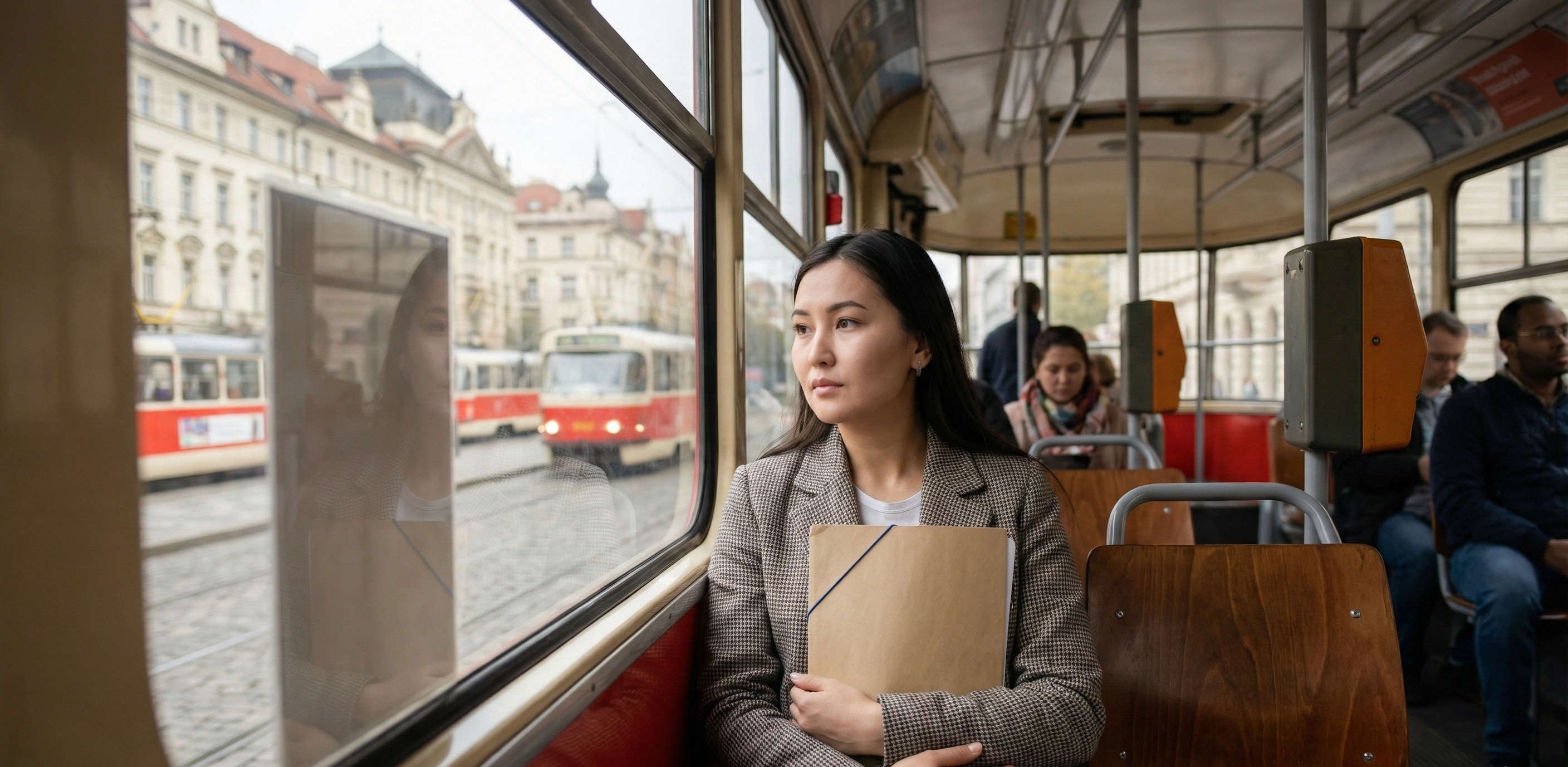 Казахстанская студентка 