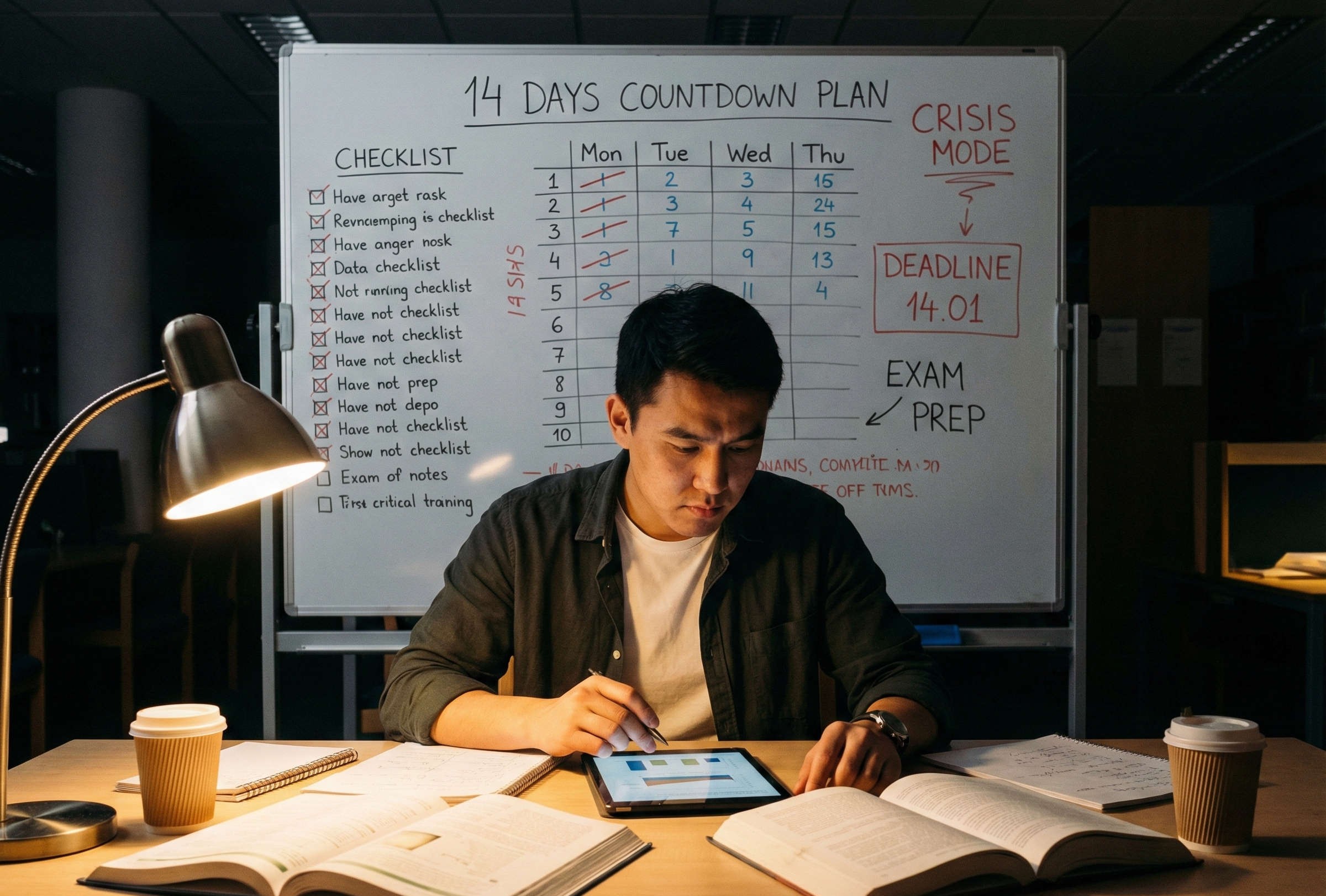 Мини‑план на 14 дней, если вы «горит» по срокам