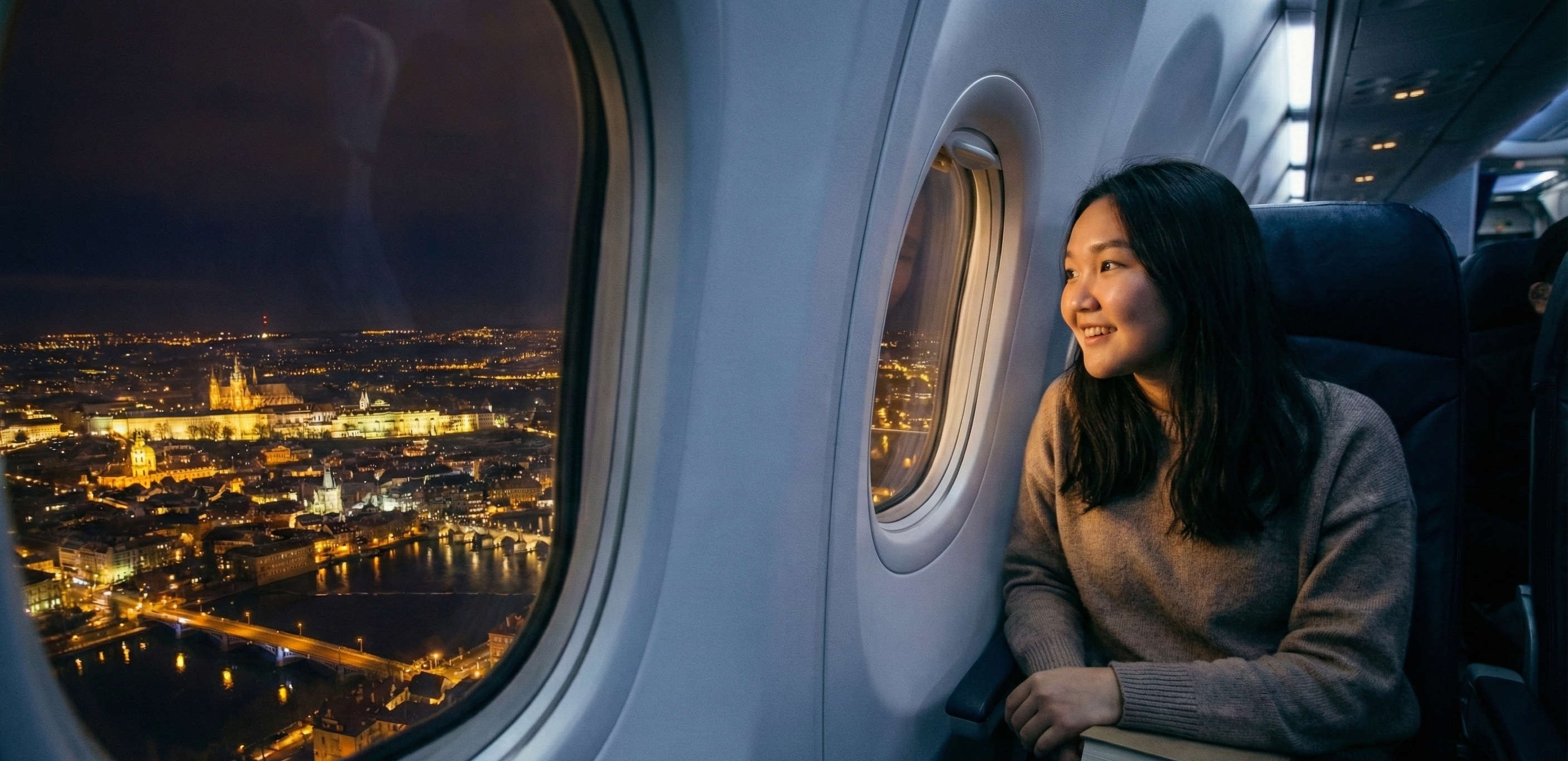 Перелет над Чехией