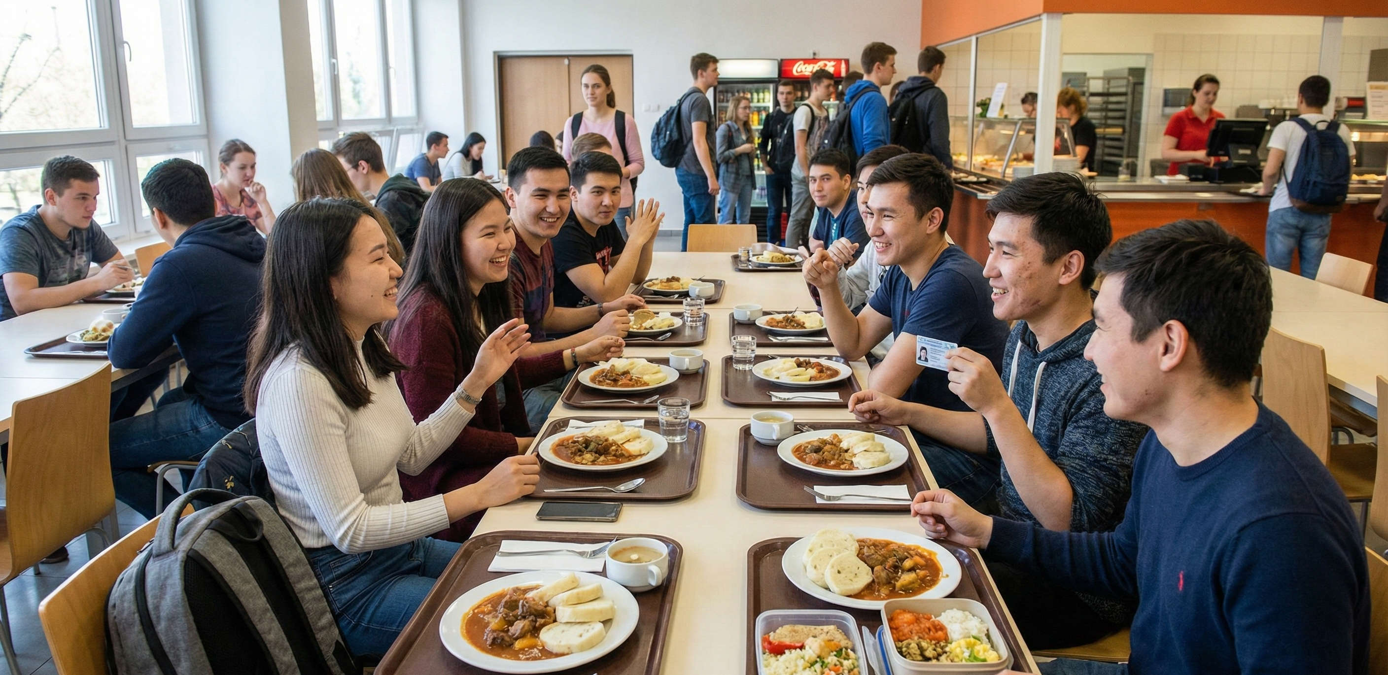 Студенческая menza в Праге — место встреч и обедов