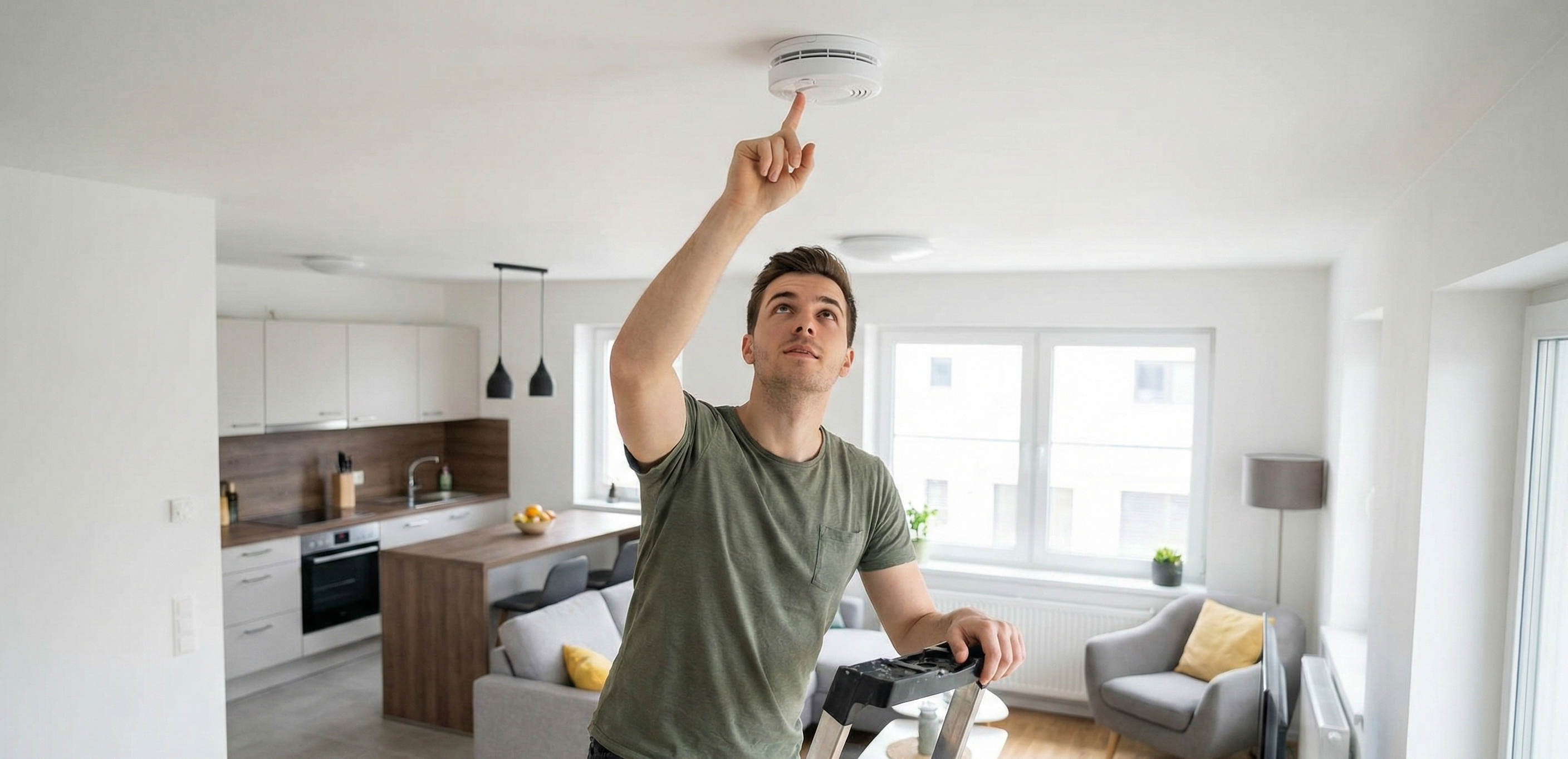 Проверка датчика дыма