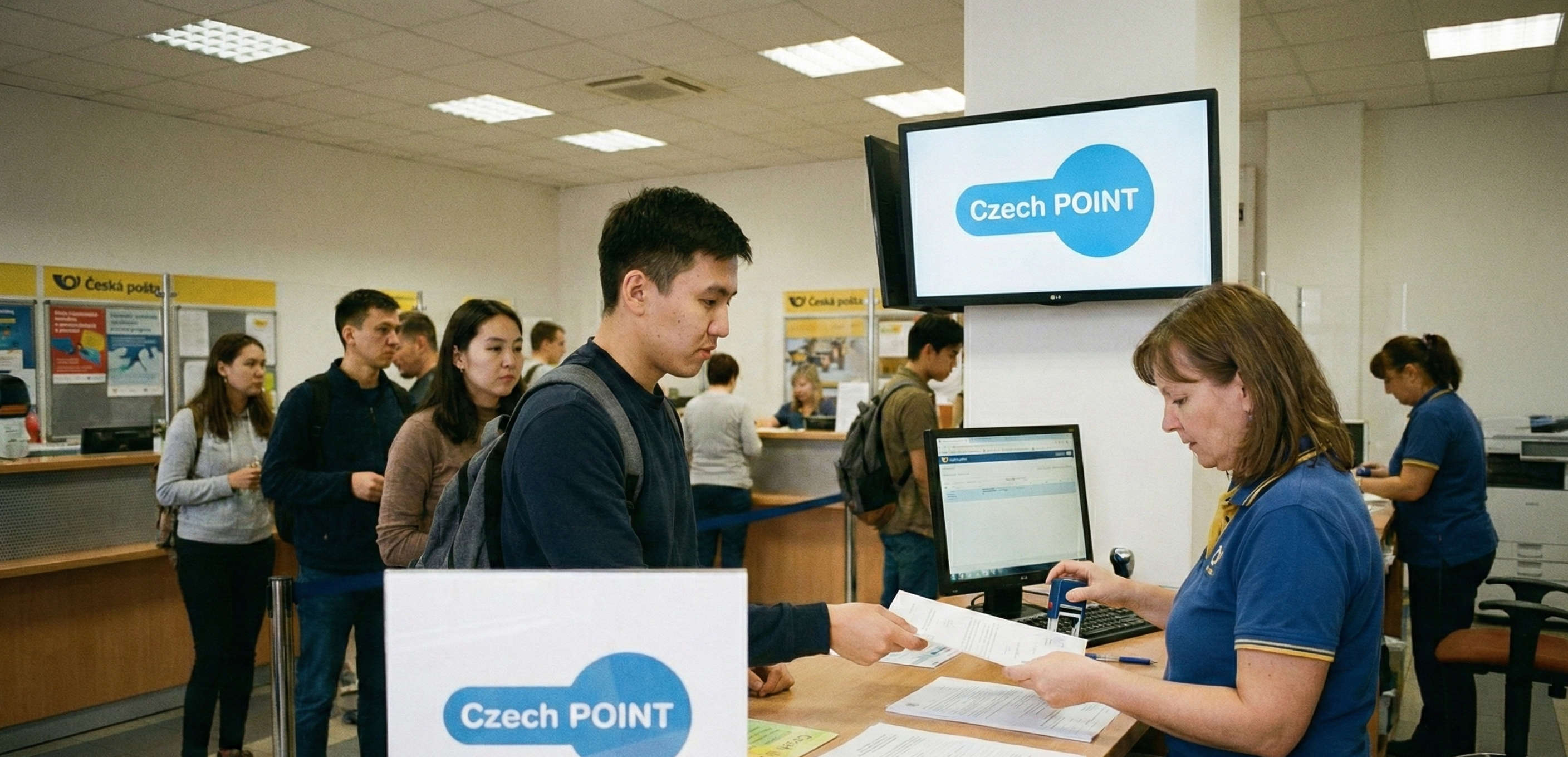 Самая частая точка — Czech POINT на почте