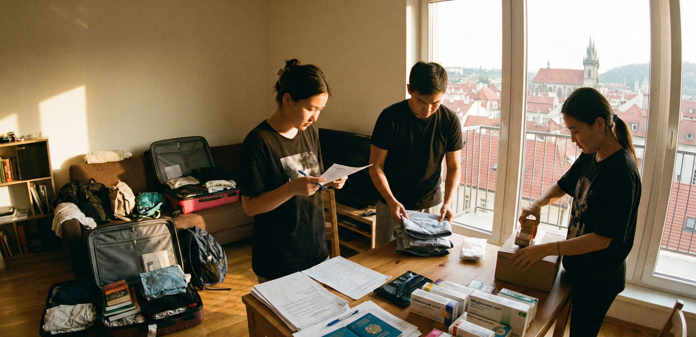 Сборы лекарств и документов