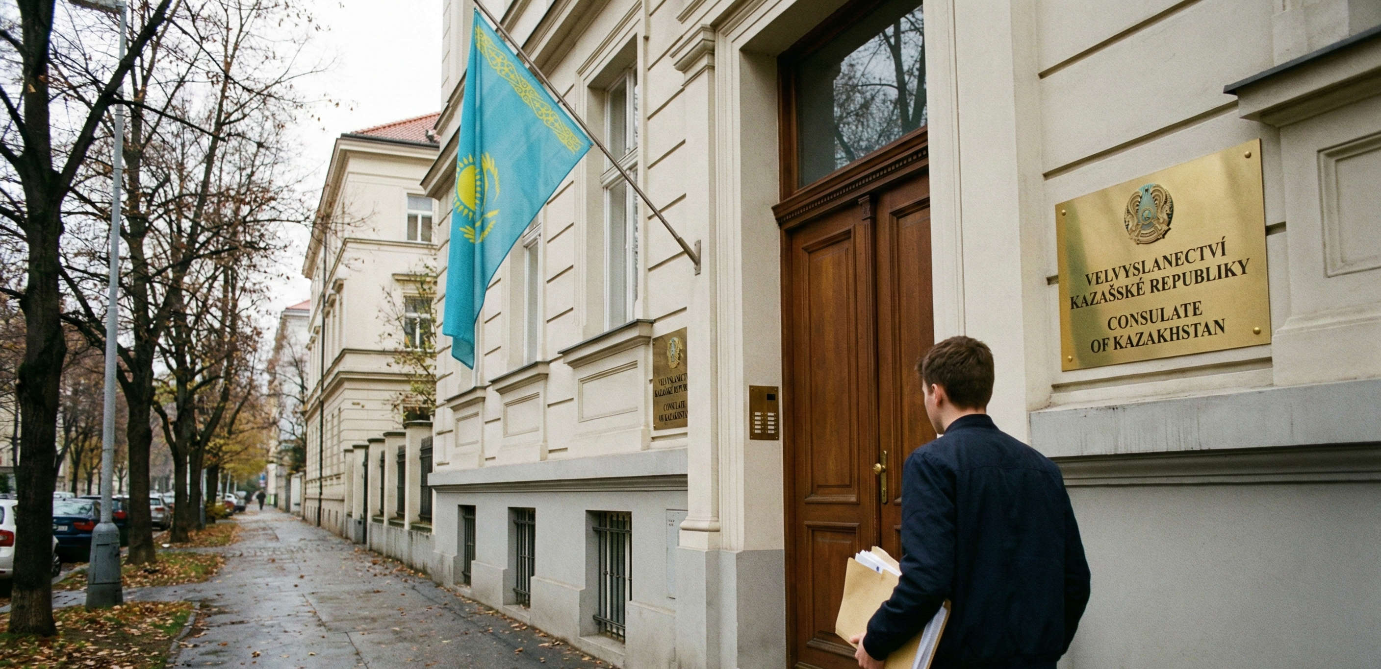 Визит в консульство